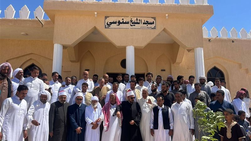 افتتاح مسجد الشيخ