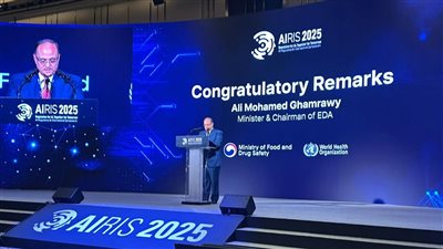رئيس هيئة الدواء المصرية يشارك في مؤتمر AIRIS 2025 بكوريا الجنوبية