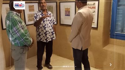 رئيس مركز يوسف الصديق يزور متحف الكاريكاتير للفنان محمد عبلة بقرية تونس