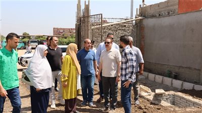  محافظ المنوفية يتفقد أعمال إنشاء المدارس الجديدة بشبين الكوم
