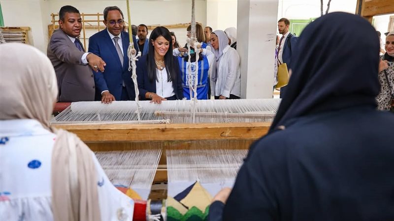 زيارة وزيرة التخطيط