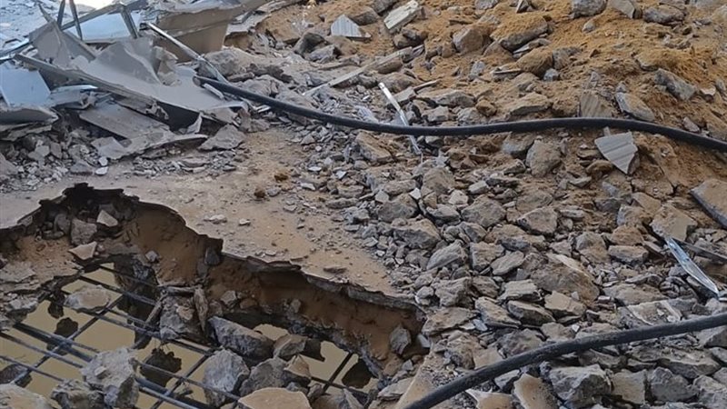 هدم أدوار بعقار المندرة