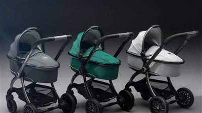 يبلغ سعرها 3400 دولار.. عربات أطفال فاخرة بتوقيع أستون مارتن 