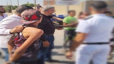 ضبط نباشين يروعون المارة ويسرقون مكونات الممشى السياحي بالمريوطية