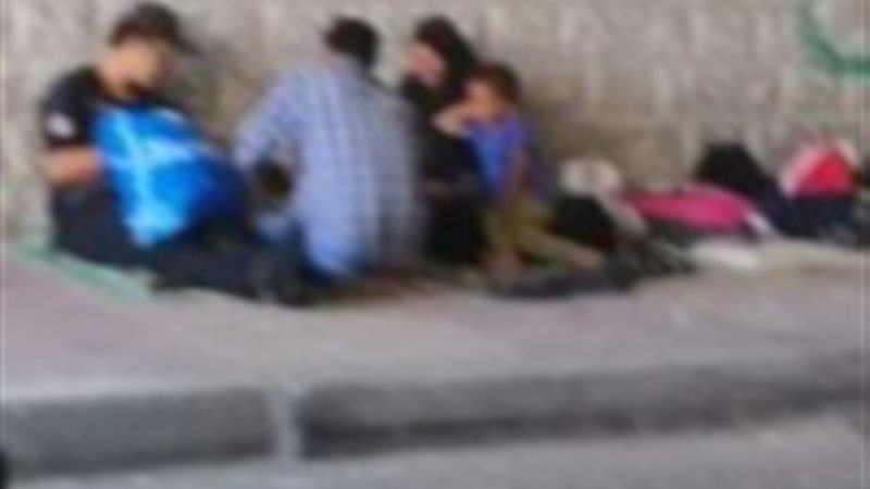 تجمعات المشردين