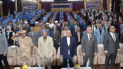 محافظ أسيوط يشهد احتفالية جامعة الأزهر بذكرى المولد النبوي الشريف