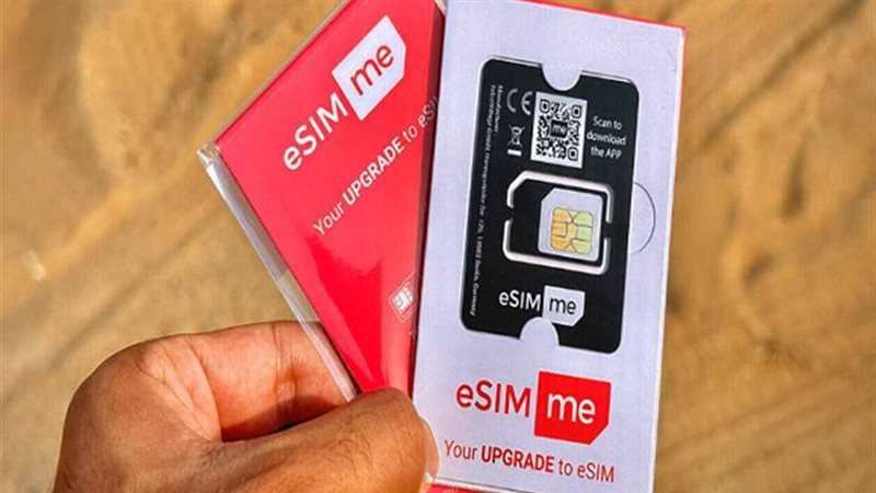 شريحة eSIM