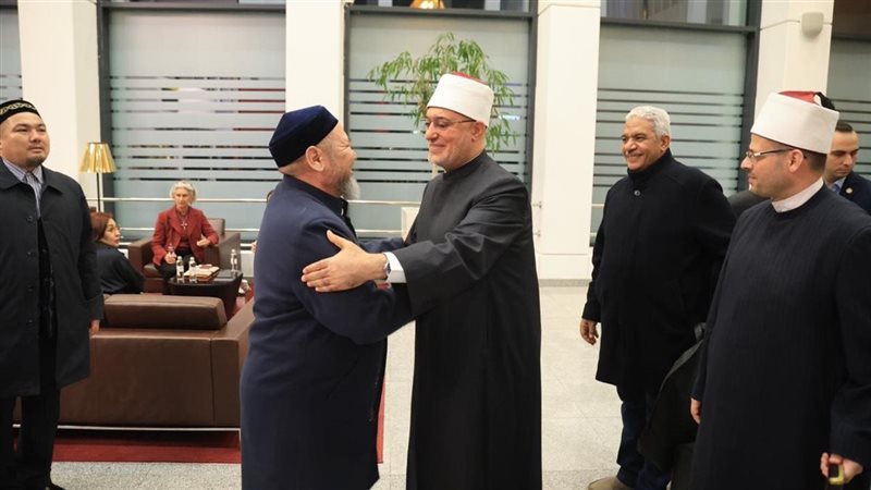 استقبال مفتي الجمهورية