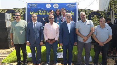 افتتاح منافسات النسخة الثالثة من بطولة مراكز شباب الصعيد في السباحة ببني سويف