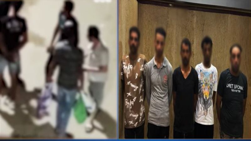المتهمون عقب القبض