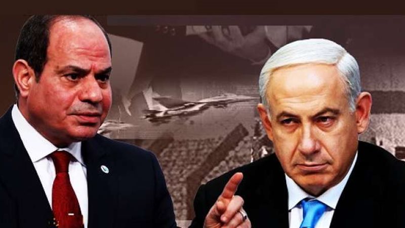 الرئيس السيسي ونتنياهو