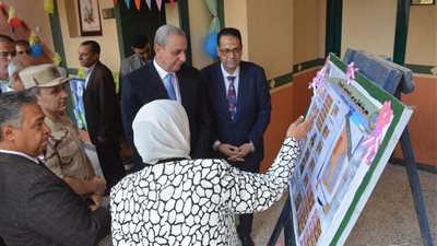 محافظ الغربية يفتتح مدرسة كمال مرعي الابتدائية في قرية الدواخلية