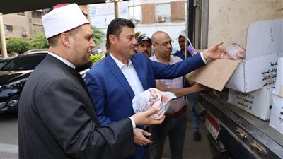 محافظ المنوفية:  توزيع 2 طن لحوم ضمن مشروع صكوك الأضاحي على الأولى بالرعاية
