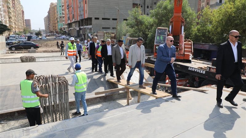 محافظ بنى سويف يتابع