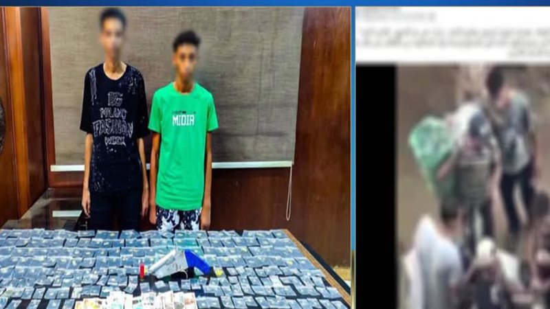 المتهمان والمضبوطات