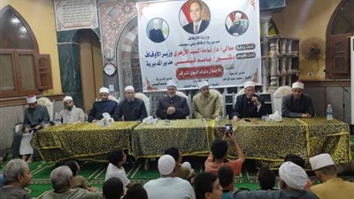 وكيل أوقاف بني سويف يشهد احتفال المولد النبوي بمسجد العتيق