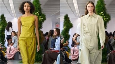 الهندسة المعمارية في مجموعة Tibi لربيع وصيف 2026 بأسبوع نيويورك للموضة