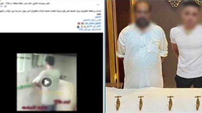 القبض على لص صنابير المياه من داخل مسجد بمحافظة الغربية