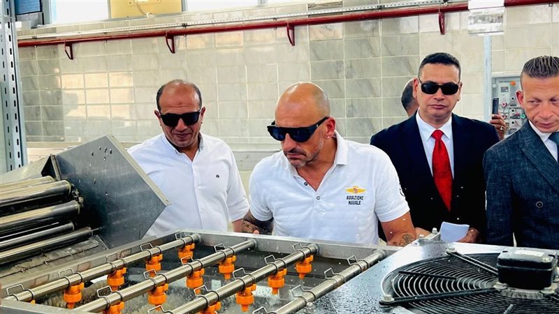 جانب من الزيارة 