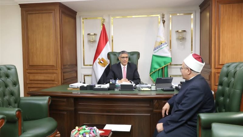 محافظ الجيزة والشيخ