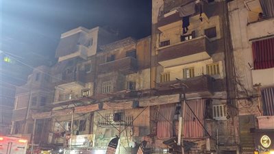 إصابة سيده في انهيار شرفة عقار بحي غرب الإسكندرية 