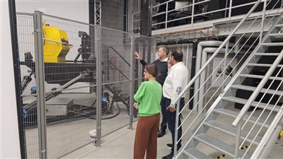 رئيس جامعة بورسعيد يزور مدينة العلوم ببلجيكا               