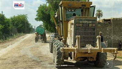 تمهيد الطريق بشكل دوري ومستمر لحين إنتهاء أعمال الصرف الصحي بإبشواي