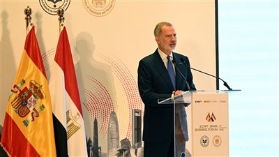 ملك إسبانيا: أكثر من 60 شركة إسبانية مستقرة بمصر وتعزز شراكتنا الاقتصادية
