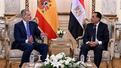 مدبولي لـ ملك اسبانيا: نشيد بموقفكم وموقفنا واضح ونرفض تهجير الشعب الفلسطيني