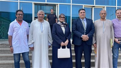 الدكتورة هناء سرور تسلّم مستشفى الباجور التخصصي بالمنوفية جهاز قسطرة القلب