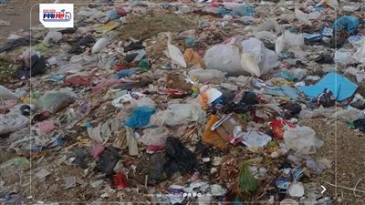 «القمامة تحاصرنا ».. أهالى قرية قلمشاه يستغيثون بمحافظ الفيوم 