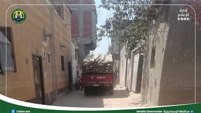 الإسماعيلية تواصل حملات إزالة التعديات واسترداد أراضي الدولة