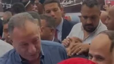 الخطيب يدلي بصوته في الجمعية العمومية للأهلي للتصويت على اللائحة الأساسية