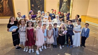  ختام فعاليات البرنامج الصيفي للوعي الأثري للأطفال بمتحف المركبات الملكية