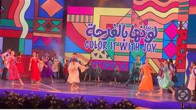 لبلبة تشعل أجواء افتتاح ملتقى أولادنا برقصة استعراضية مع الأطفال بدار الأوبرا