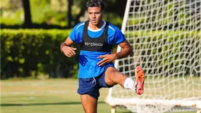 أحمد ربيع على أعتاب المشاركة الأولى مع الزمالك أمام غزل المحلة