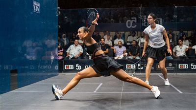 أبطال من ذهب.. هانيا وعسل يحكمان عرش الإسكواش العالمي