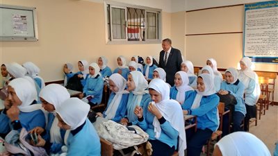 مع أول أيام بداية العام الدراسي الجديد  مدارس محافظة البحيرة تشهد حضورا مكثفا 