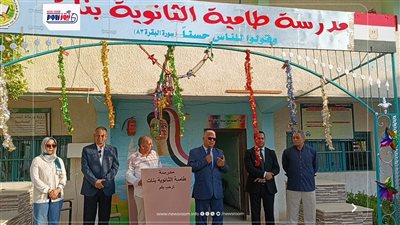 فى أول أيام الدراسة 2026 قبيصي يشهد طابور الصباح وتحية العلم بمدرسة طامية 