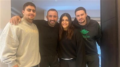 أحمد السقا بعد تكريمه في دير جيست :أشكر ولادي إنهم وقفوا جنبي بعد فقداني كل شئ