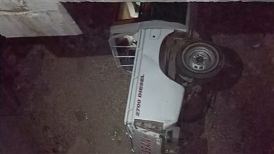 إصابة 3 مفتشين تموين بالمنوفية إثر سقوط سيارتهم من أعلى الاقليمي أثناء العمل