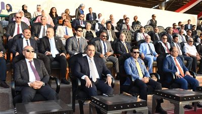 صبحي وفوزي ومحافظ القاهرة يشهدون حفل استقبال الطلاب بجامعة حلوان