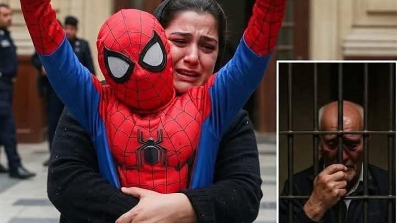 وصل ياسين مرتديا