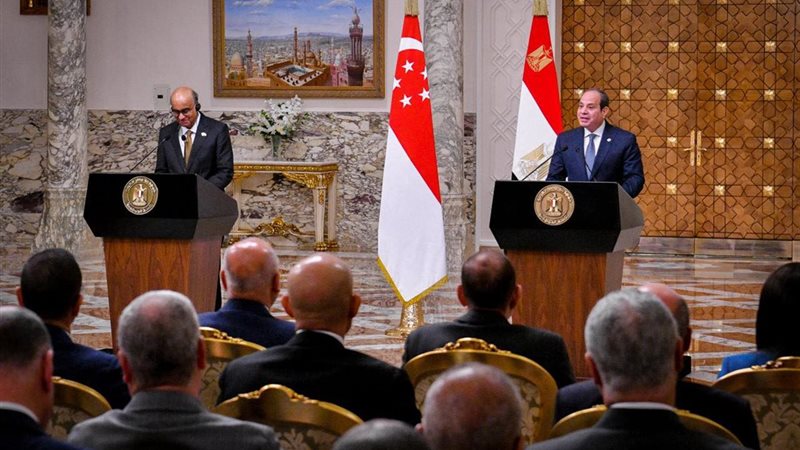 الرئيس السيسي ونظيره