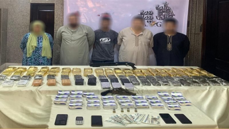 المواد المخدرة المضبوطة