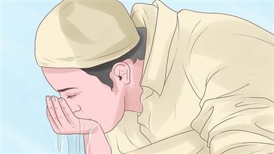 ما حكم الـمضمضة في الوضوء مع عدم وصول الماء تحت الأسنان المزروعة؟