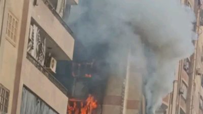اندلاع حريق هائل داخل شقتين بحلوان.. والحماية المدنية تنجح في السيطرة 