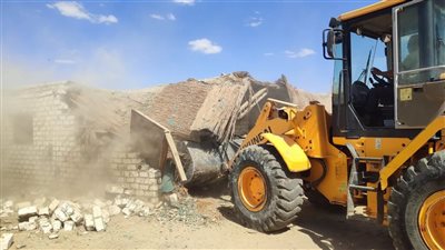 إزالة 21 حالة تعدٍّ على أملاك الدولة بمساحة أكثر من 112 فدانًا بفايد