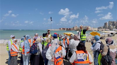الإسكندرية تشارك في اليوم العالمي لتنظيف الشواطئ                   