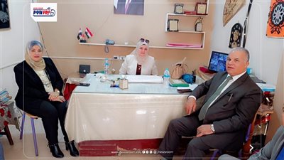 مدير تعليم الفيوم يستقبل رئيس الإدارة المركزية لشئون المعلمين